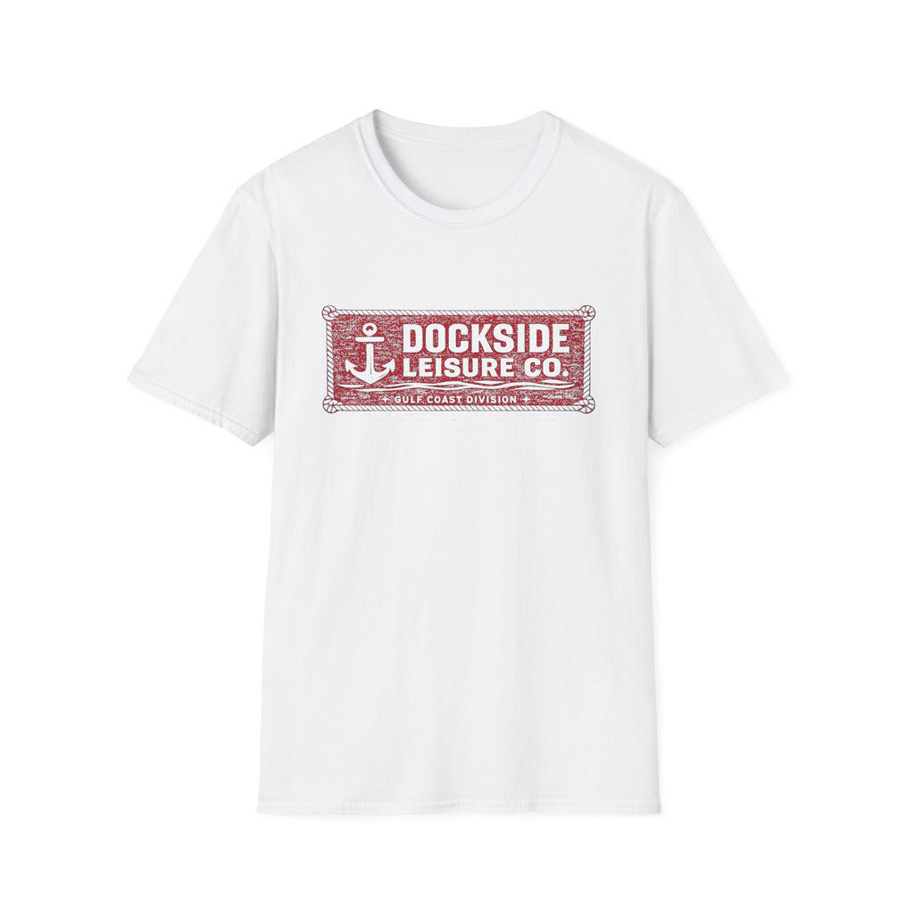 Dockside Leisure Company T-Shirt - Crimson