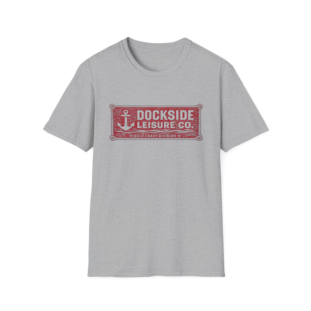Dockside Leisure Company T-Shirt - Crimson