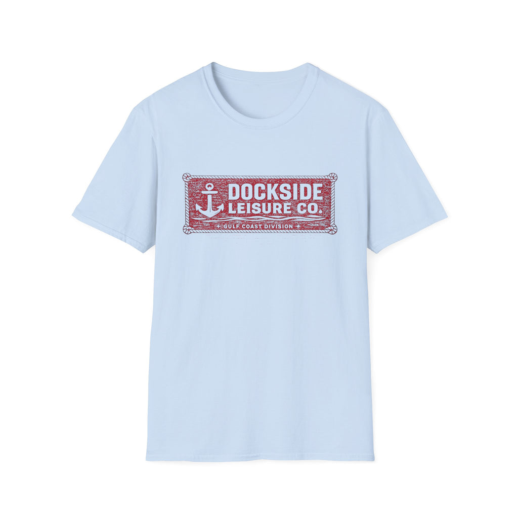 Dockside Leisure Company T-Shirt - Crimson