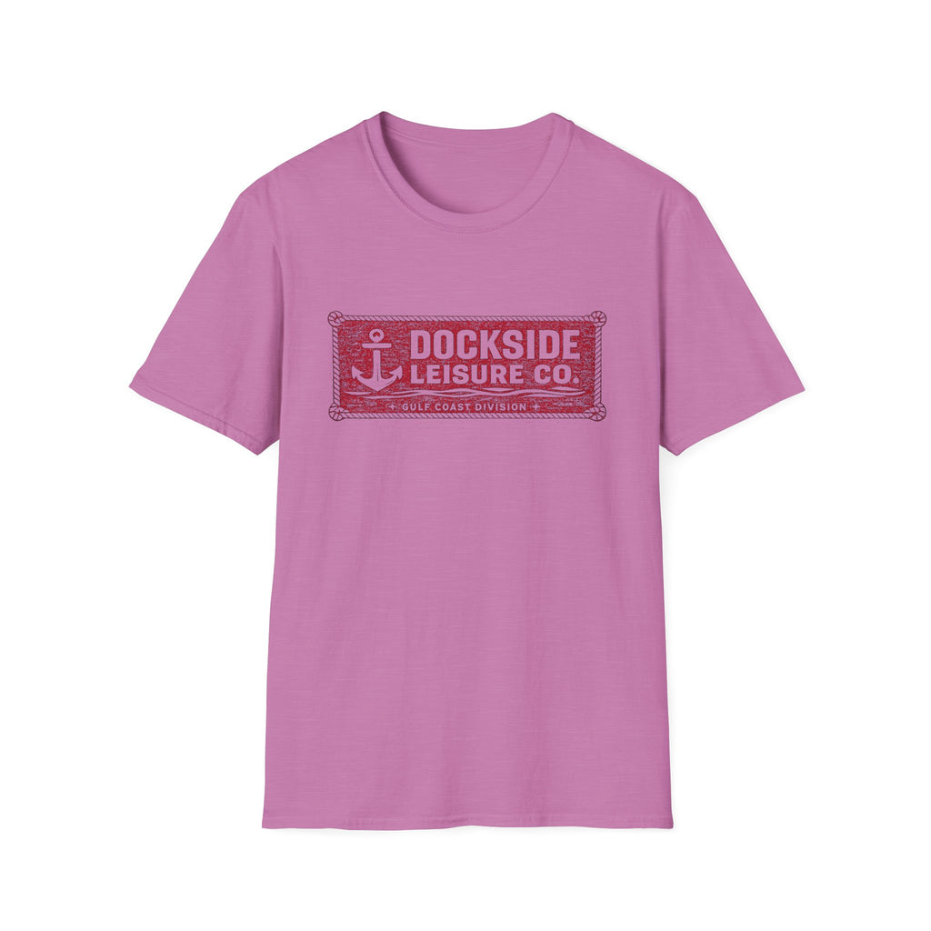Dockside Leisure Company T-Shirt - Crimson