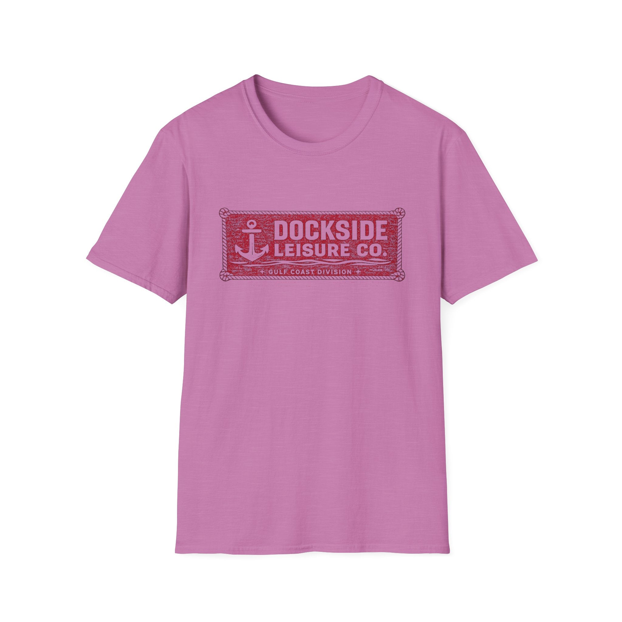 Dockside Leisure Company T-Shirt - Crimson