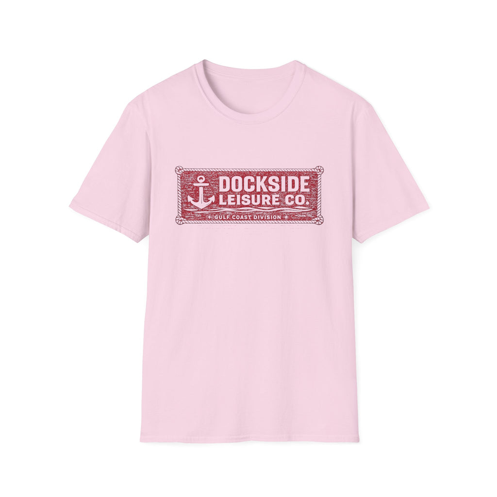 Dockside Leisure Company T-Shirt - Crimson