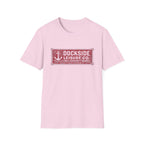 Dockside Leisure Company T-Shirt - Crimson