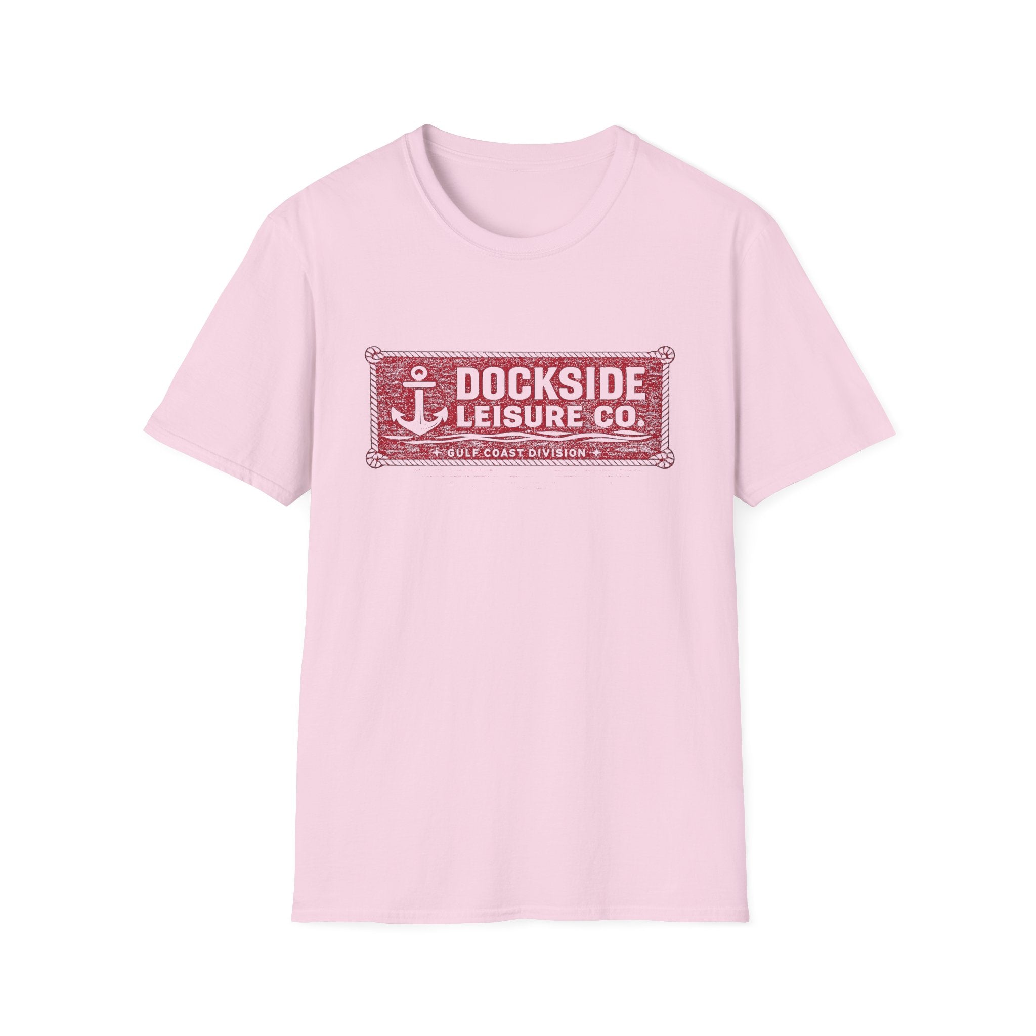 Dockside Leisure Company T-Shirt - Crimson
