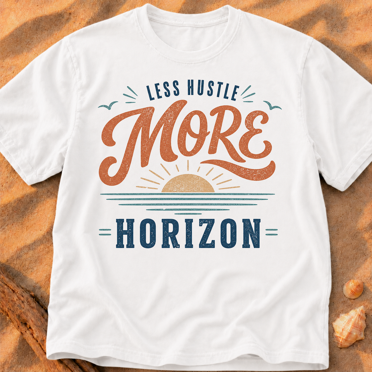 Less Hustle More Horizon - B