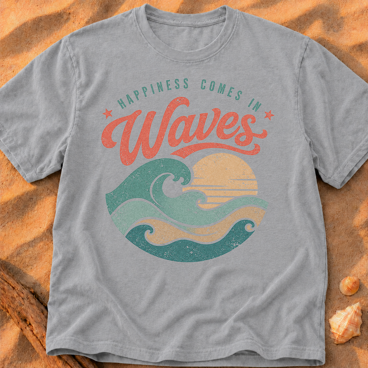 Happiness Comes In Waves - A