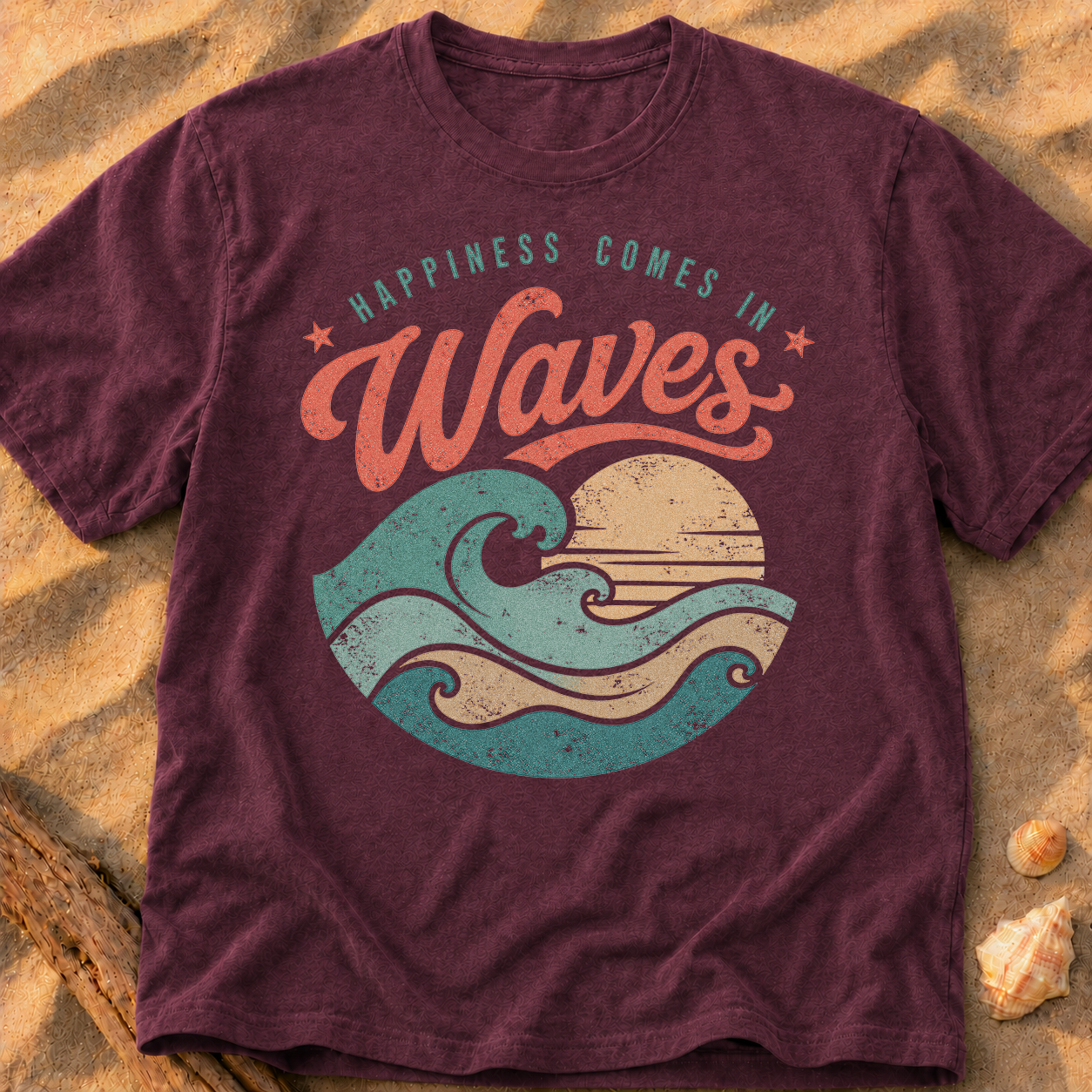 Happiness Comes In Waves - A
