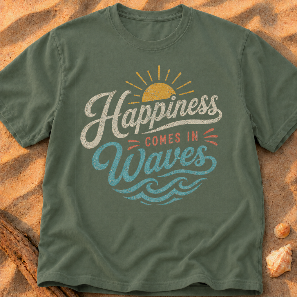 Happiness Comes In Waves - B