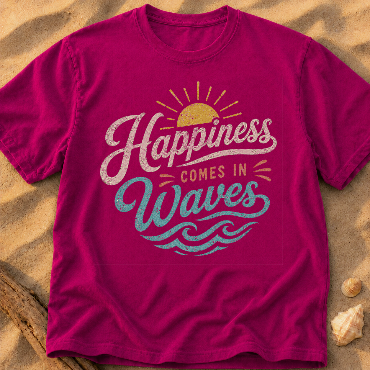 Happiness Comes In Waves - B