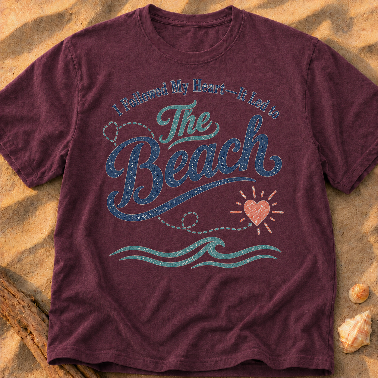 I Followed My Heart, It Led to the Beach