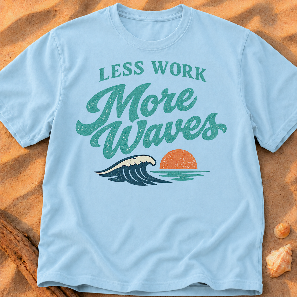 Less Work, More Waves