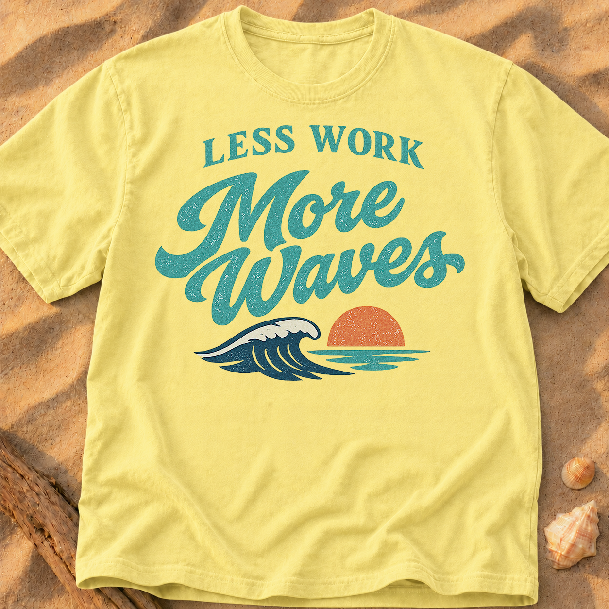 Less Work, More Waves