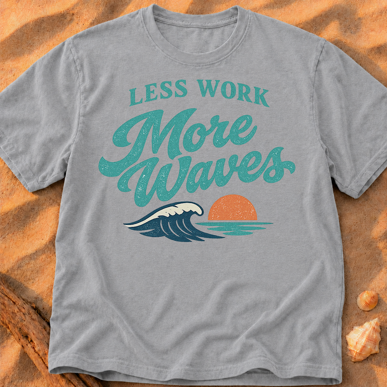 Less Work, More Waves