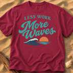 Less Work, More Waves