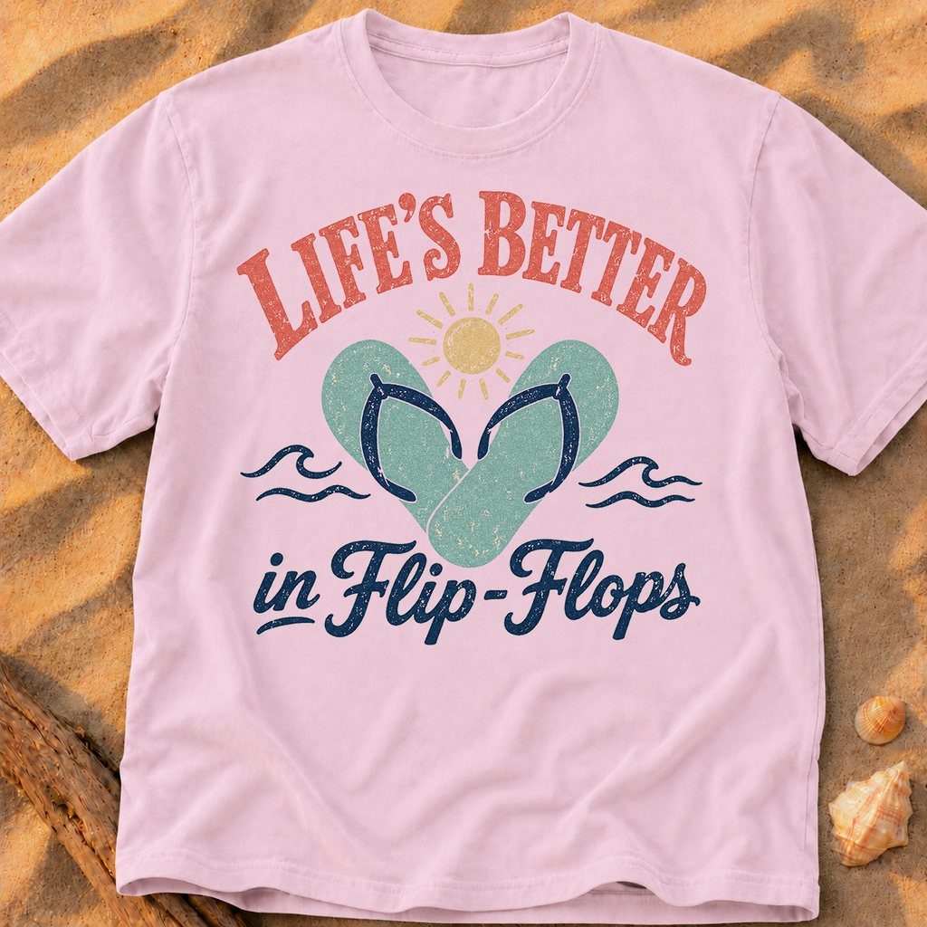 Life’s Better in Flip Flops