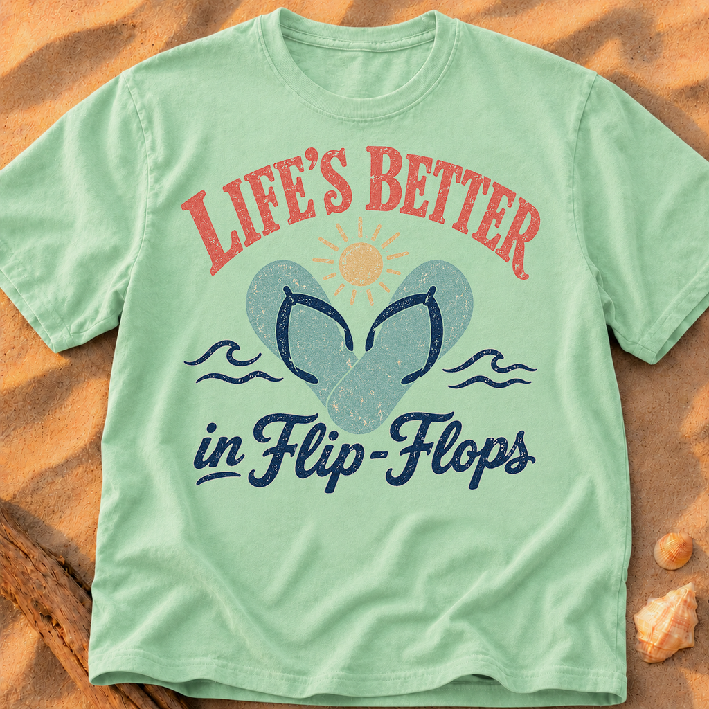 Life’s Better in Flip Flops