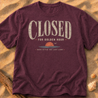 Closed for Golden Hour