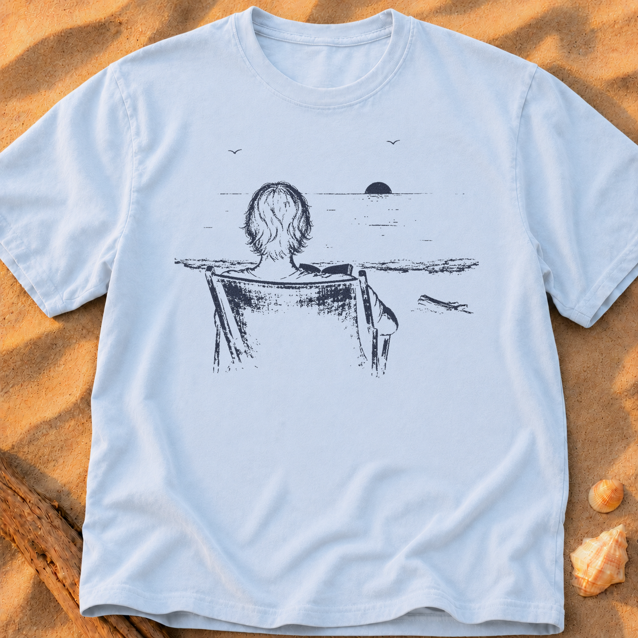 By the Shore (Navy)