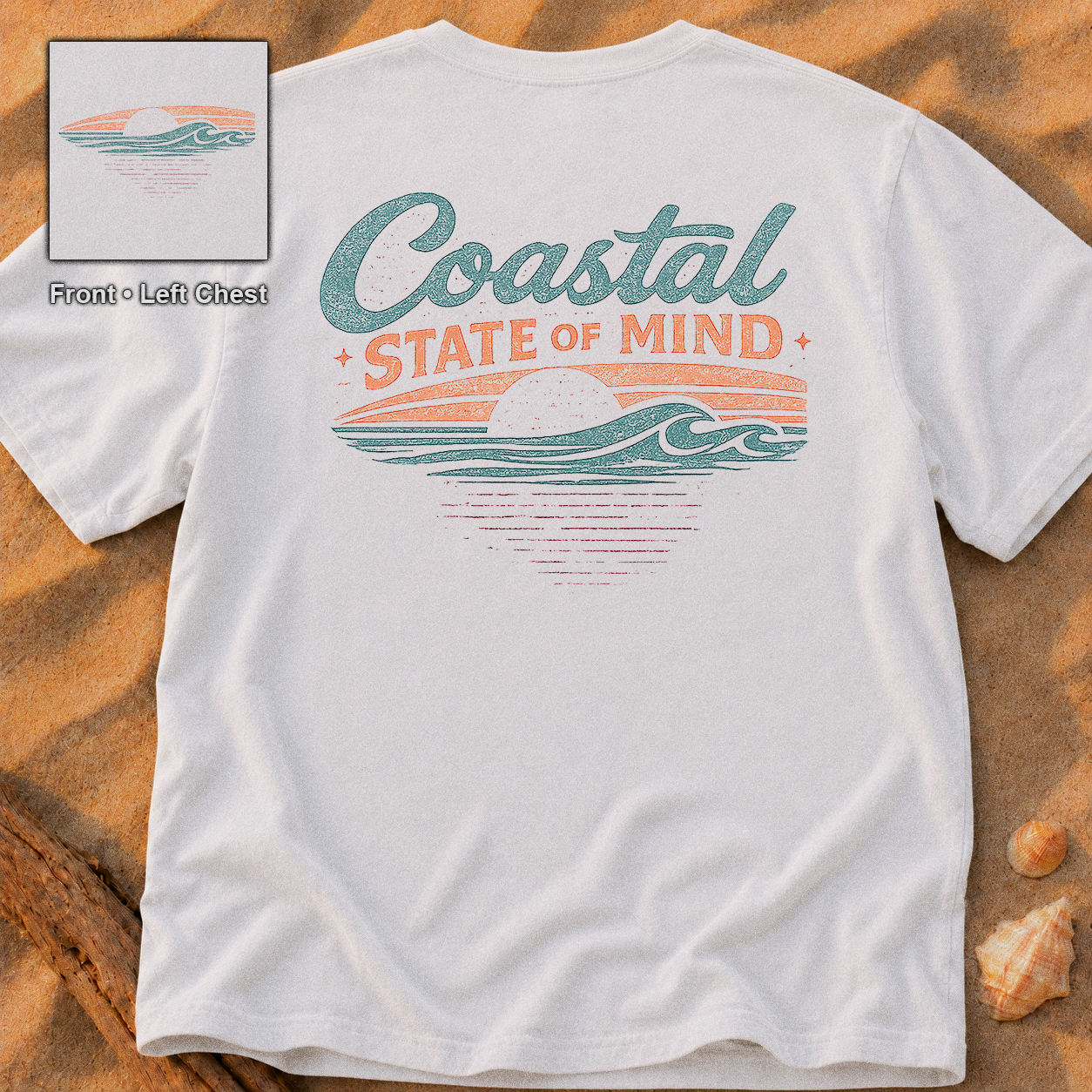 Coastal State of Mind (2 Sided)