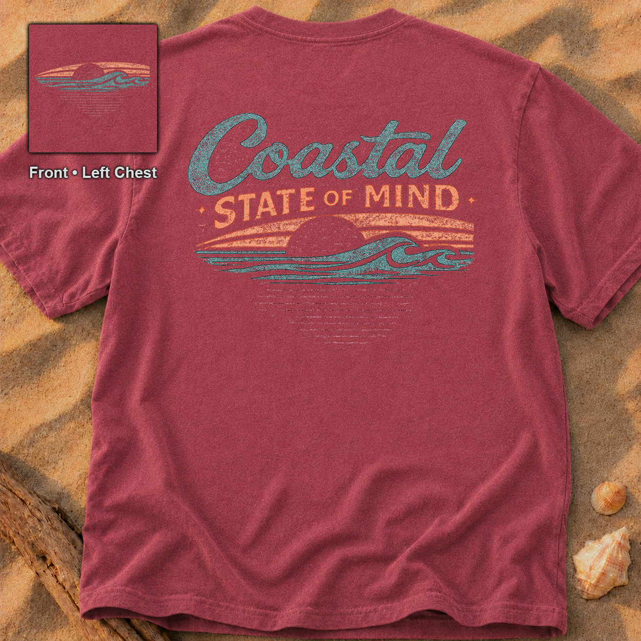 Coastal State of Mind (2 Sided)