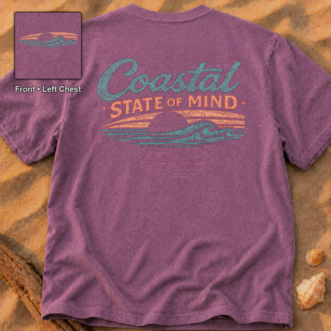 Coastal State of Mind (2 Sided)
