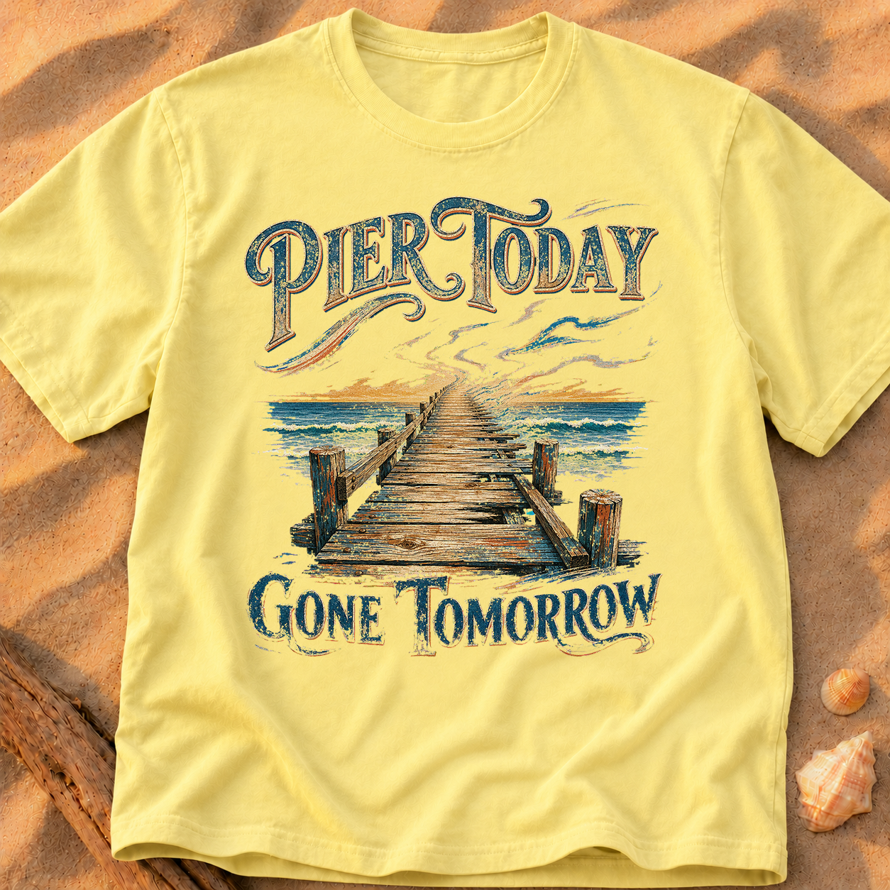 Pier Today, Gone Tomorrow
