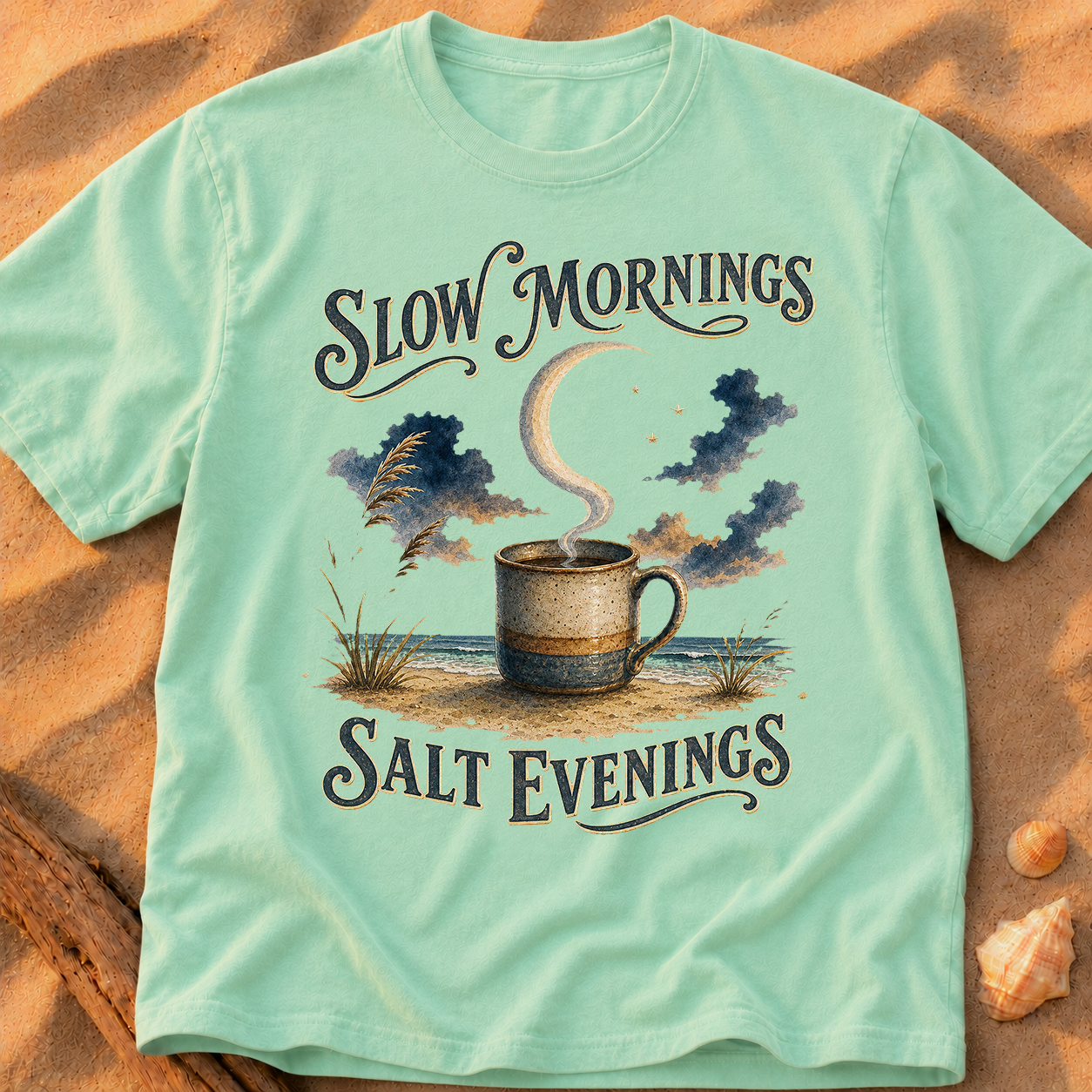Slow Mornings, Salt Evenings