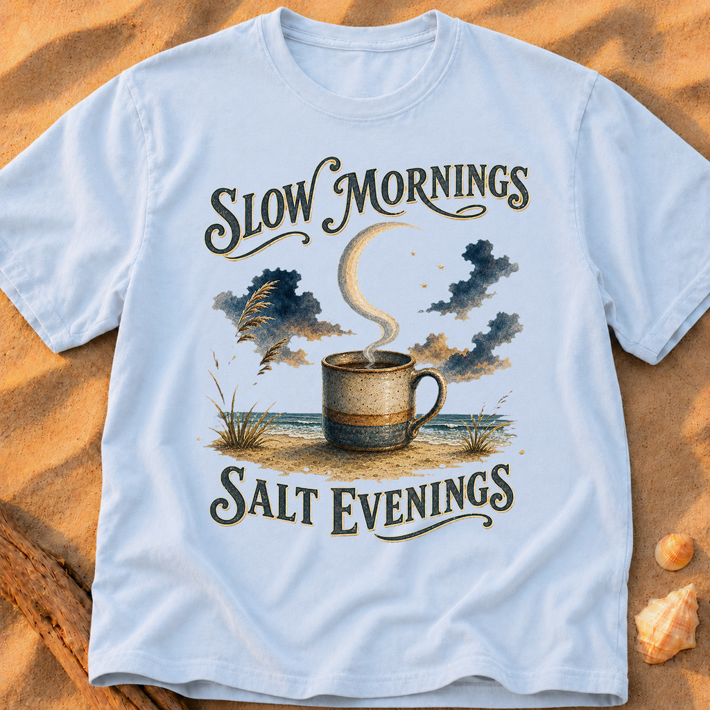 Slow Mornings, Salt Evenings