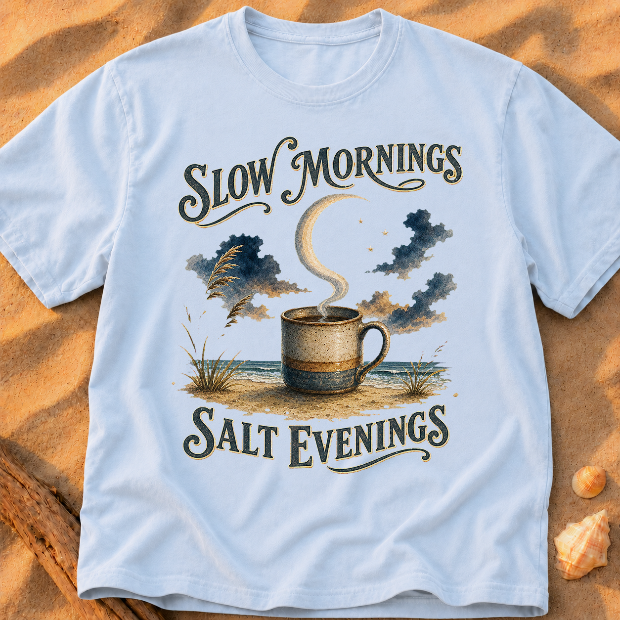 Slow Mornings, Salt Evenings