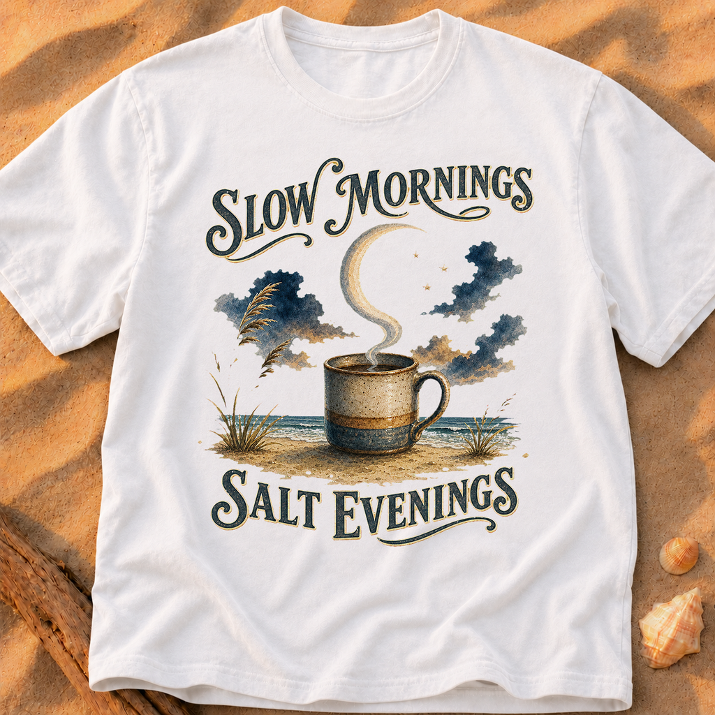 Slow Mornings, Salt Evenings