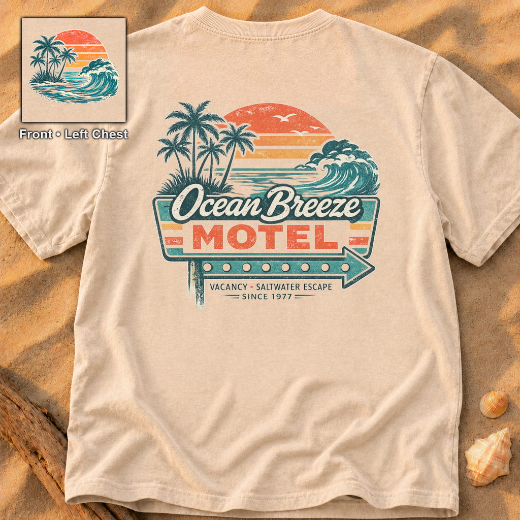 Ocean Breeze Motel (2-sided)