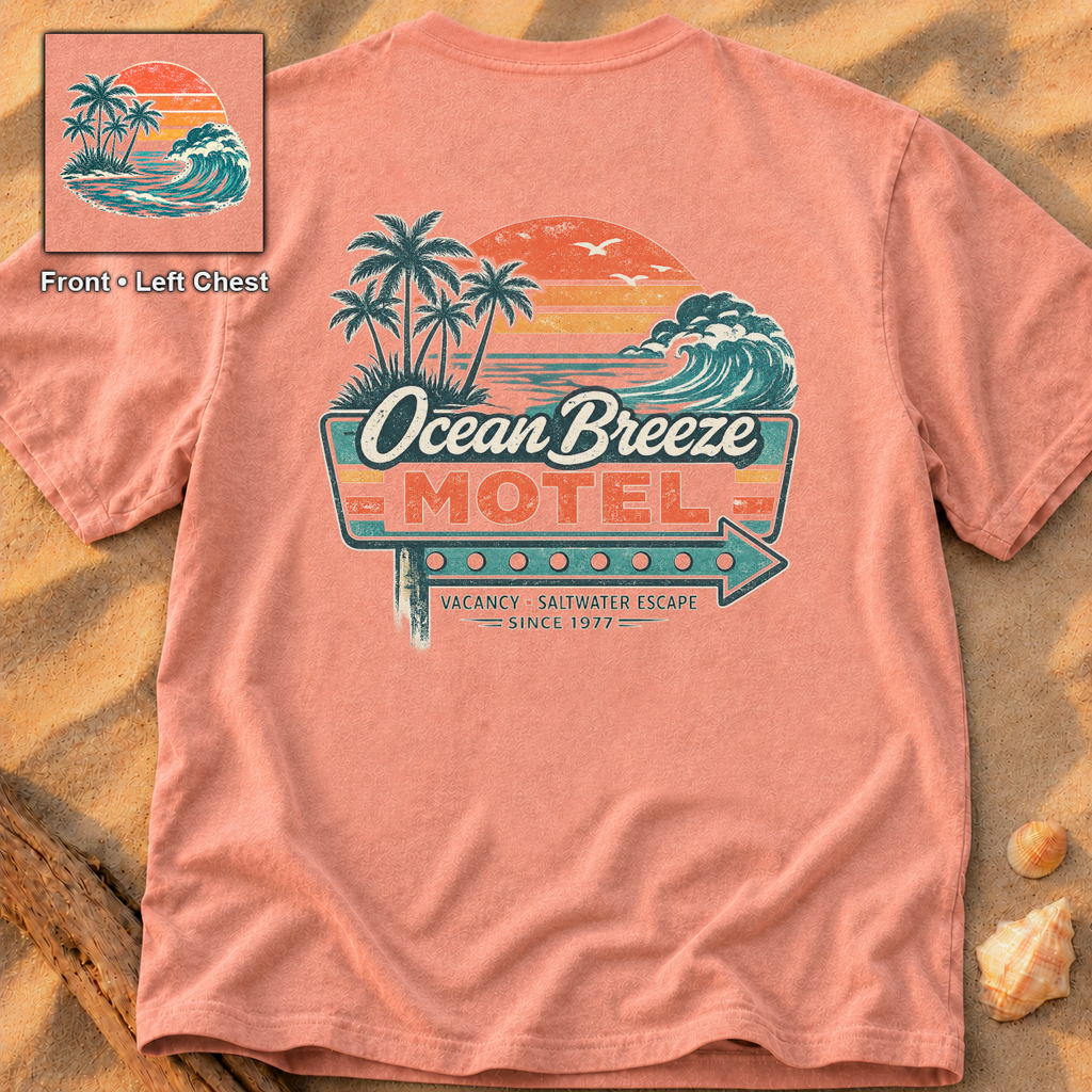 Ocean Breeze Motel (2-sided)