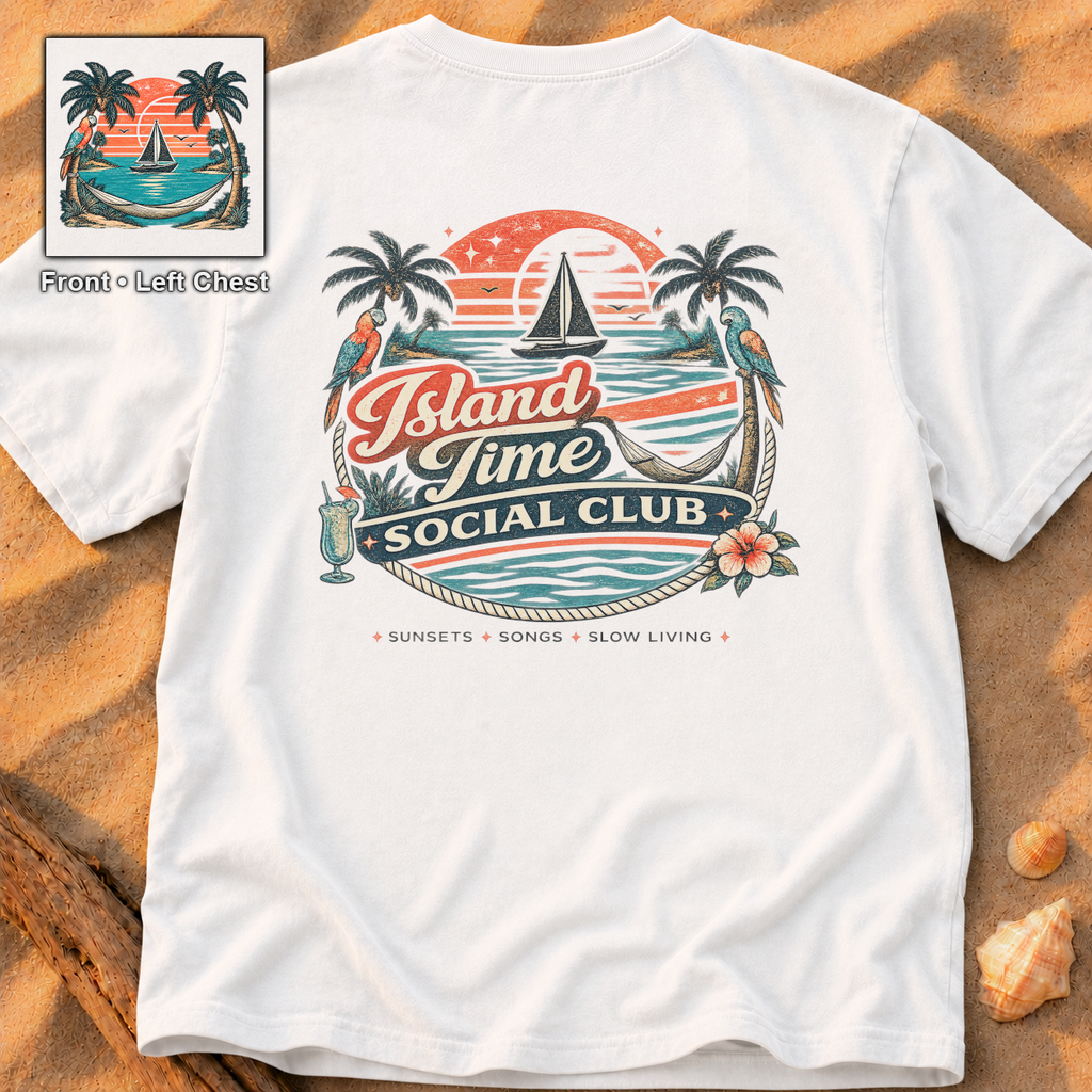 Island Time Club (2-sided)