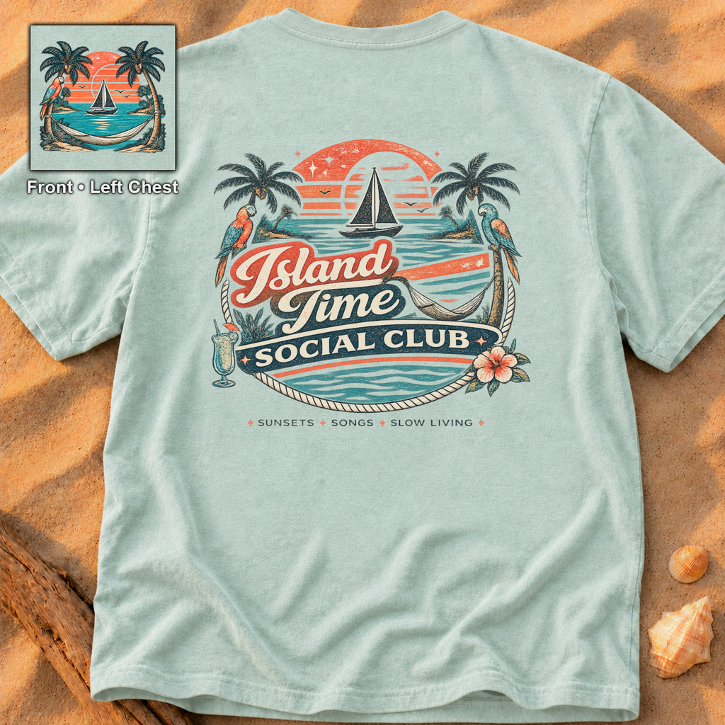 Island Time Club (2-sided)