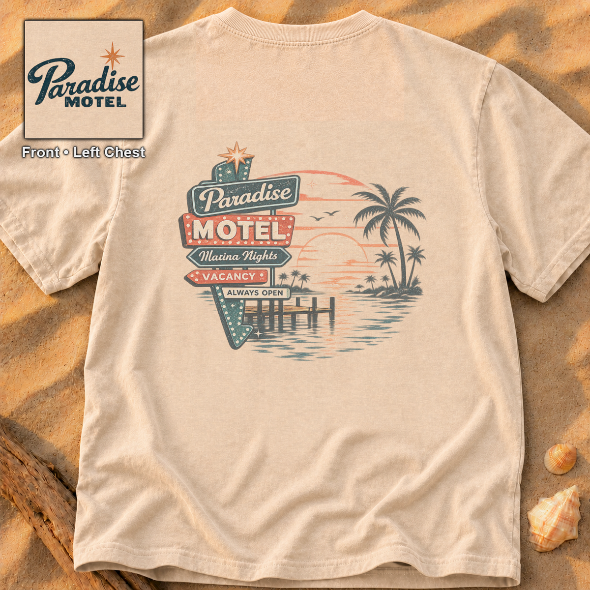 Paradise Motel (2-sided)