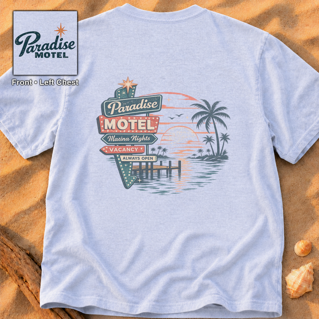 Paradise Motel (2-sided)