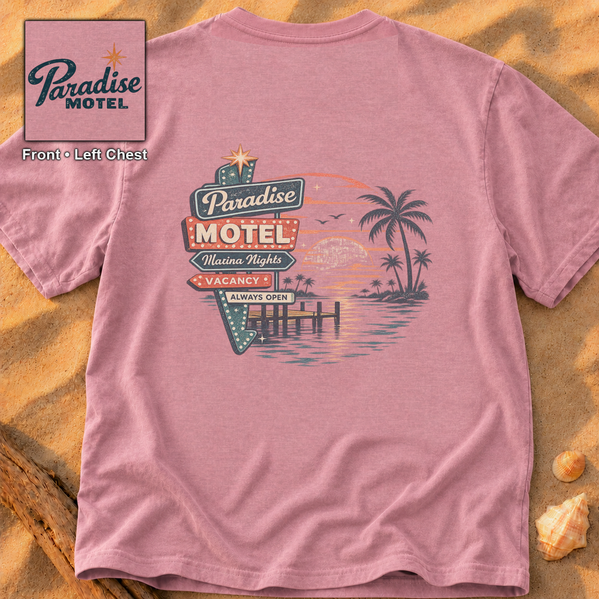 Paradise Motel (2-sided)