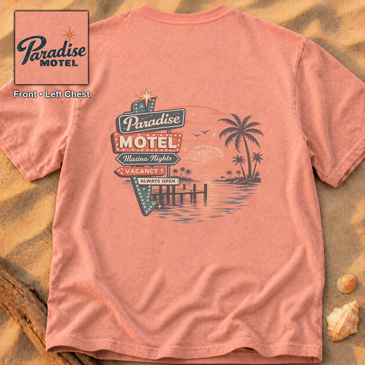 Paradise Motel (2-sided)