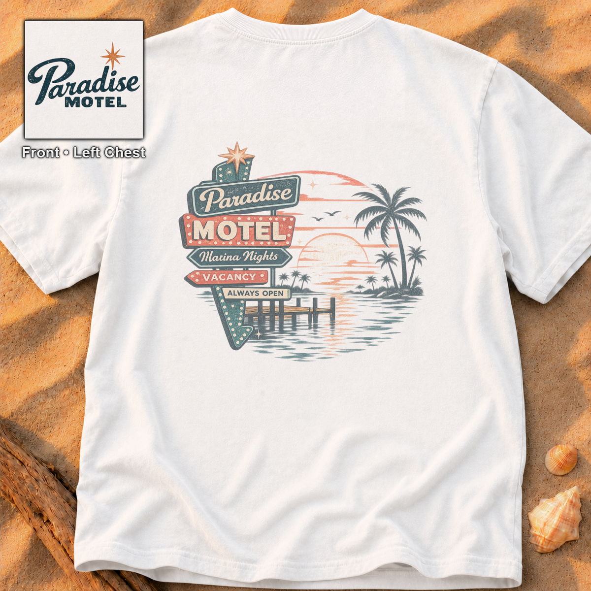 Paradise Motel (2-sided)