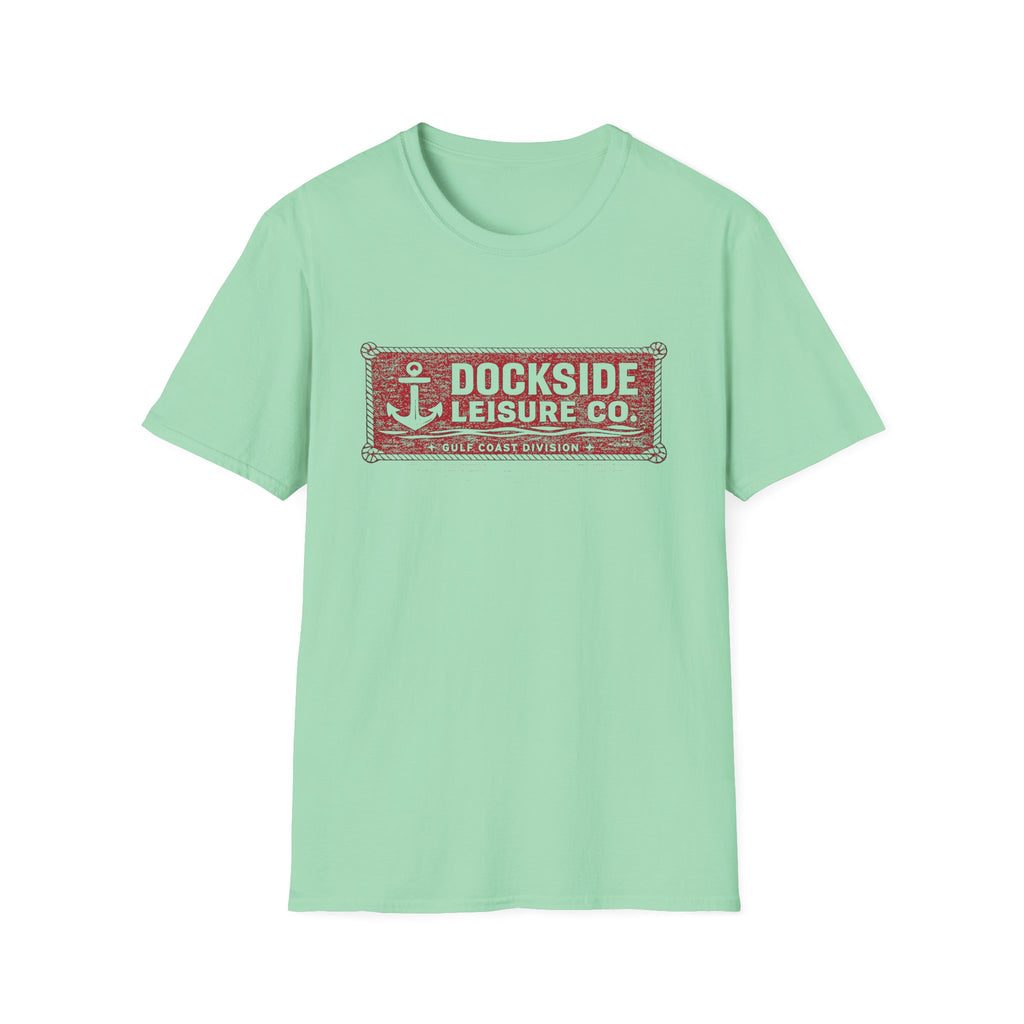 Dockside Leisure Company T-Shirt - Crimson