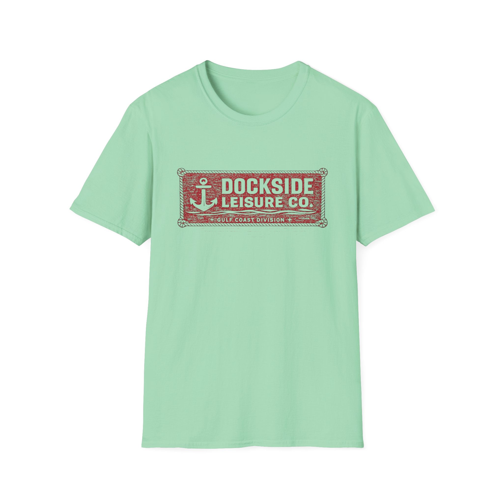 Dockside Leisure Company T-Shirt - Crimson