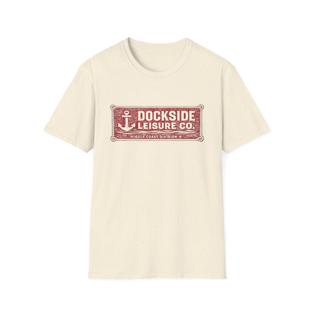Dockside Leisure Company T-Shirt - Crimson