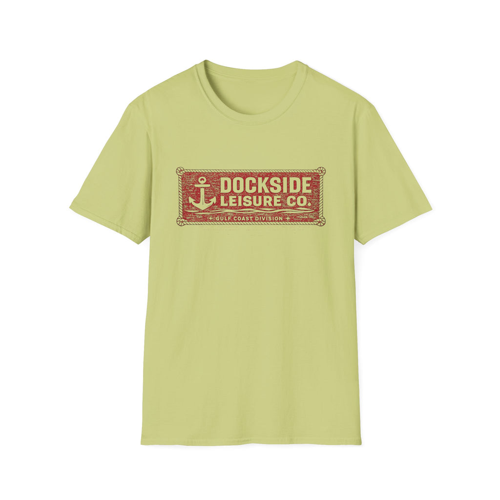 Dockside Leisure Company T-Shirt - Crimson