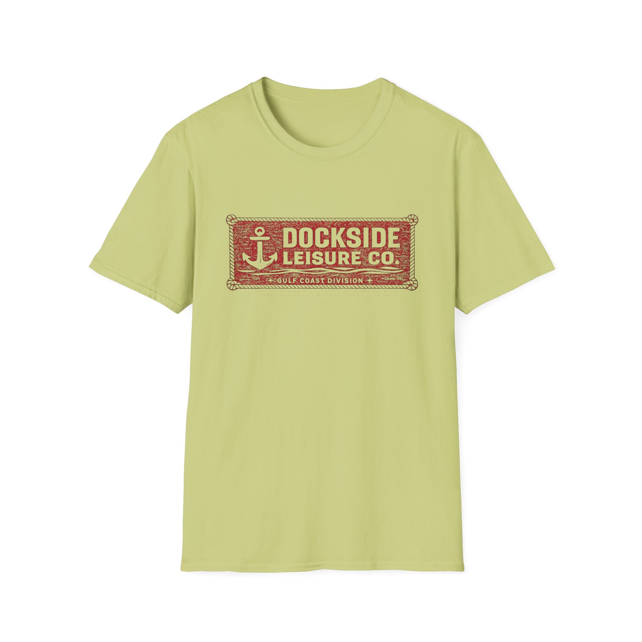 Dockside Leisure Company T-Shirt - Crimson