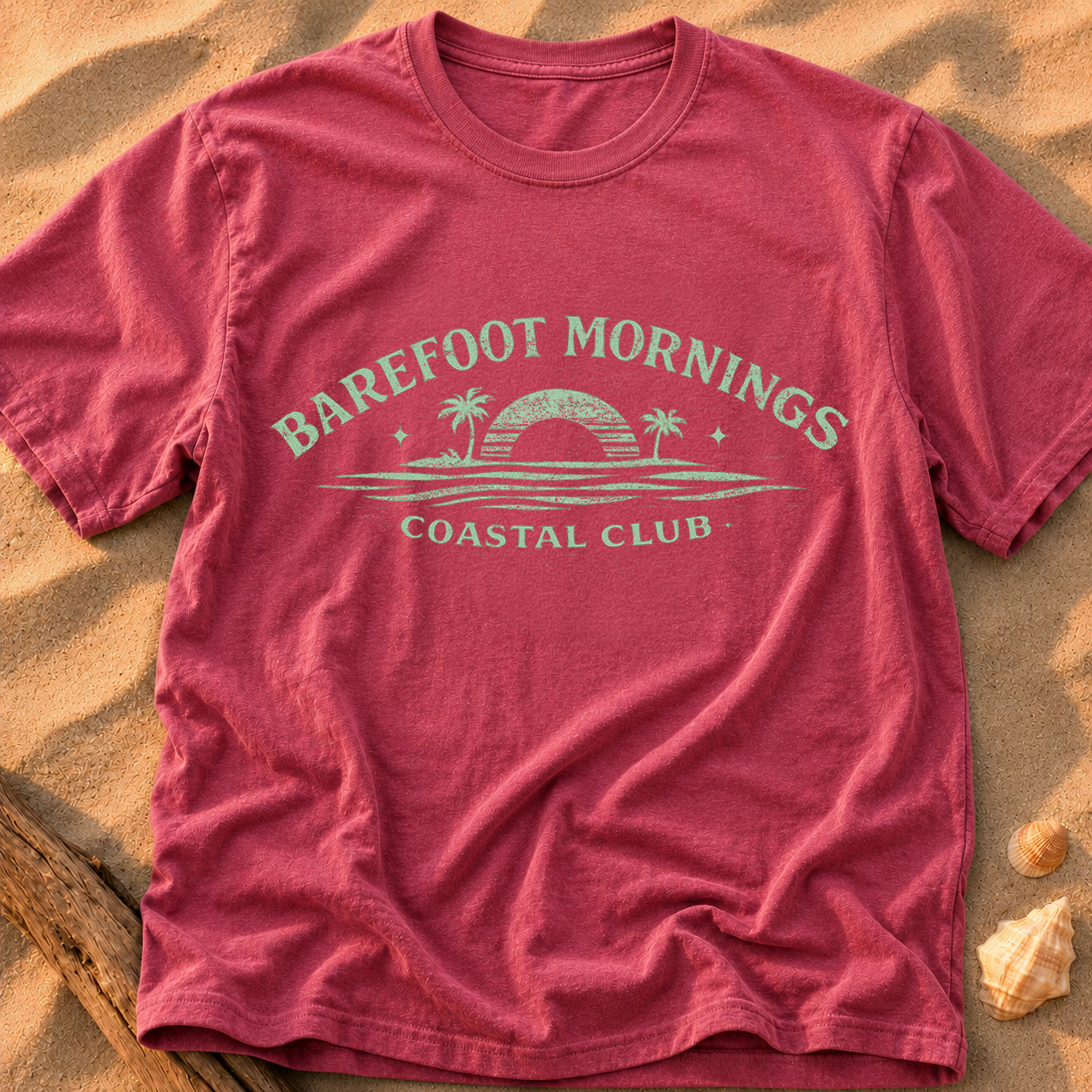 Barefoot Mornings Coastal Club - Seafoam