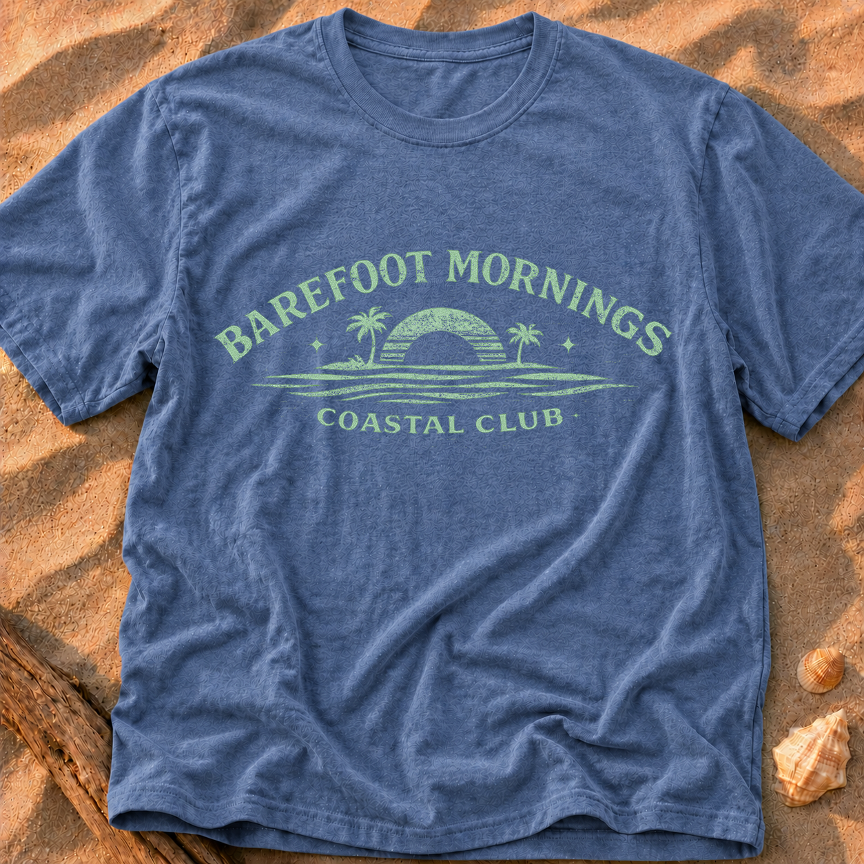 Barefoot Mornings Coastal Club - Seafoam
